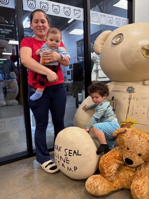 Mom and kiddos May 2025