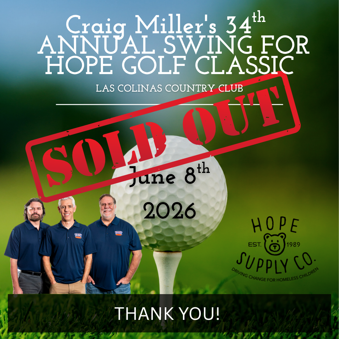 Swing for Hope Sold Out